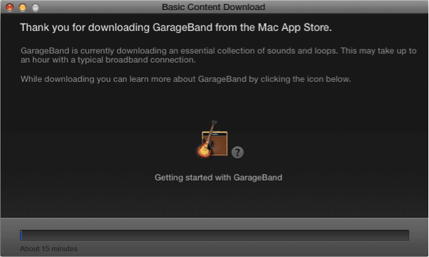 Download all of the GarageBand / Logic Pro X Content Loops