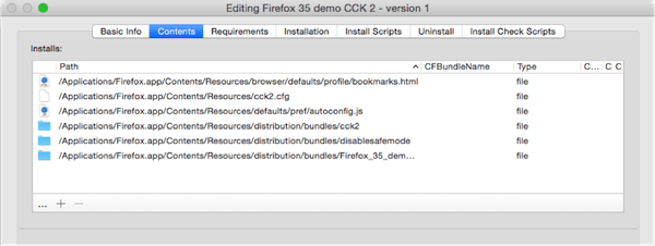 Deploy a Firefox CCK2 package with Munki