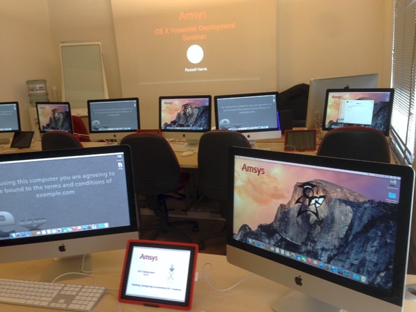 Installing, configuring & automating OS X Yosemite seminar
