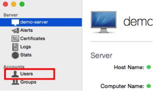 DS - 2- Users in Serverapp